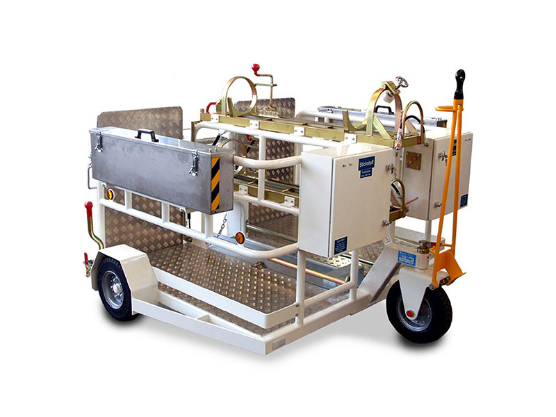 aircraft tire servicing tools: Wheel Service Cart RTW-N2/2 Bild: Radservice-Anhänger RTW-N2/2