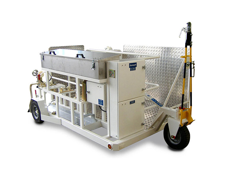 aircraft tire servicing tools: Wheel Service Cart RTW-WBC1 Bild: Radservice-Anhänger RTW-WBC1