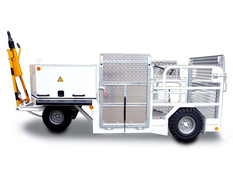aircraft tire servicing tools: Wheel Service Cart RTW-WBC2 Bild: Radservice-Anhänger RTW-WBC2
