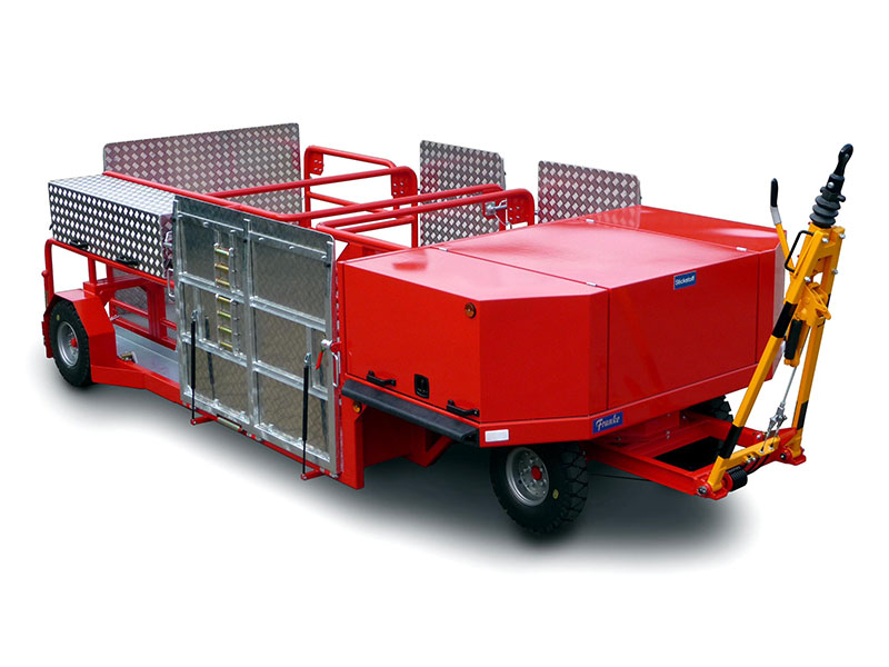 aircraft tire servicing tools: Wheel Service Cart RTW-WBC3 Bild: Radservice-Anhänger RTW-WBC3