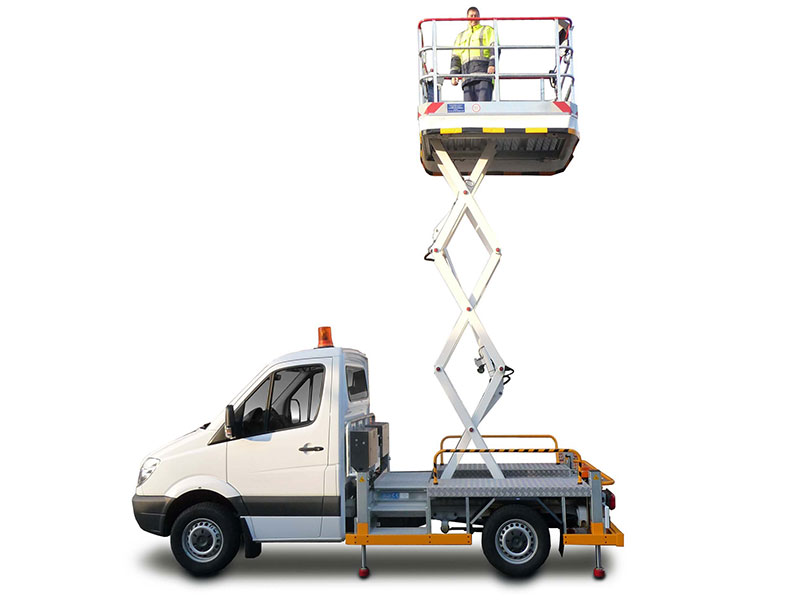 Scherenhubfahrzeug: FHB-4.9 Bild: Hubfahrzeug FHB-4.9